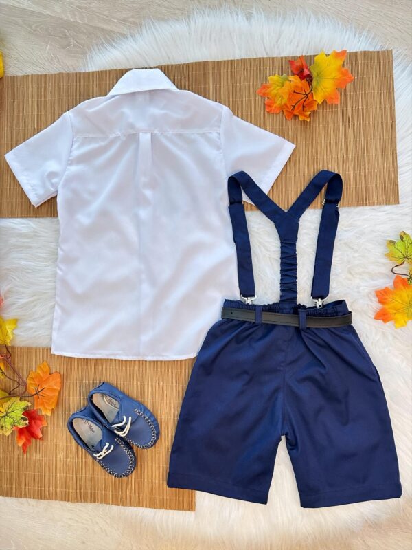 Conjunto Social Azul Marinho - Image 5