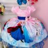 Vestido Frozen Rosa
