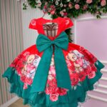 Vestido Ursinhos Vermelho Natal - Image 5