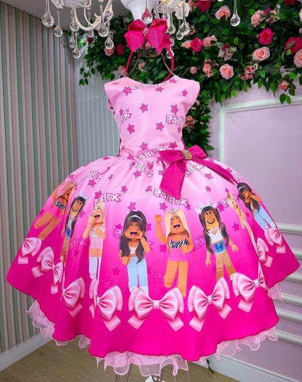 Vestido Roblox Rosa