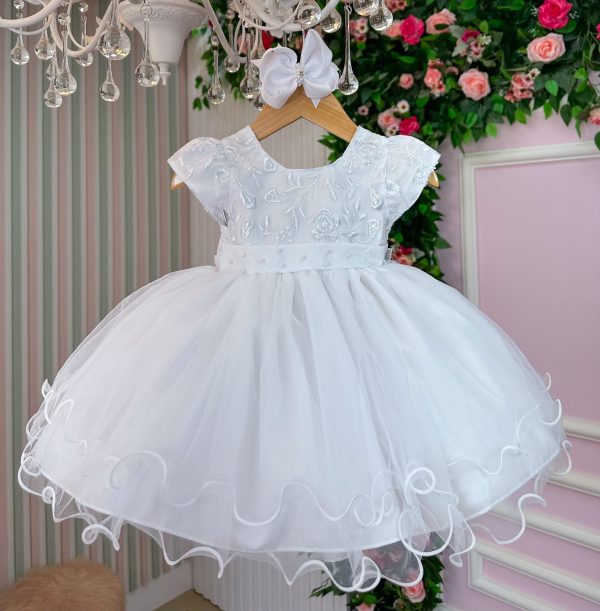 Vestido Marie Bebe Yara Branco