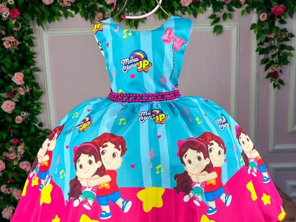 Vestido Tematicos da Miss Maria Clara e JP