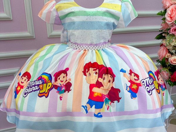 Vestido Tematicos da Gigi Maria Clara e JP