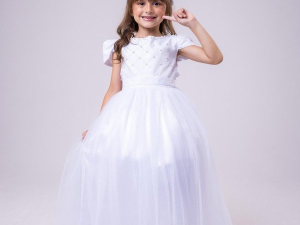 Vestido Enjoy Longo Gabriela Branco