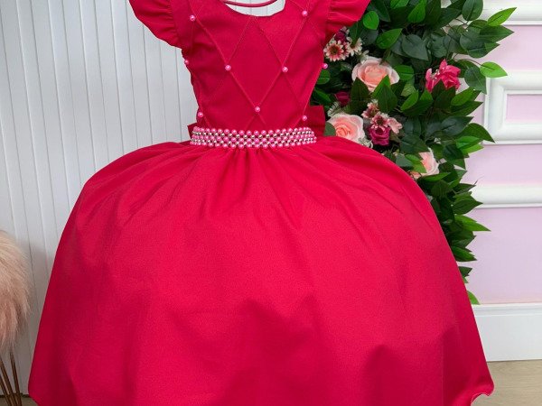 Vestido Ysa Kids Ariane Longo Pink