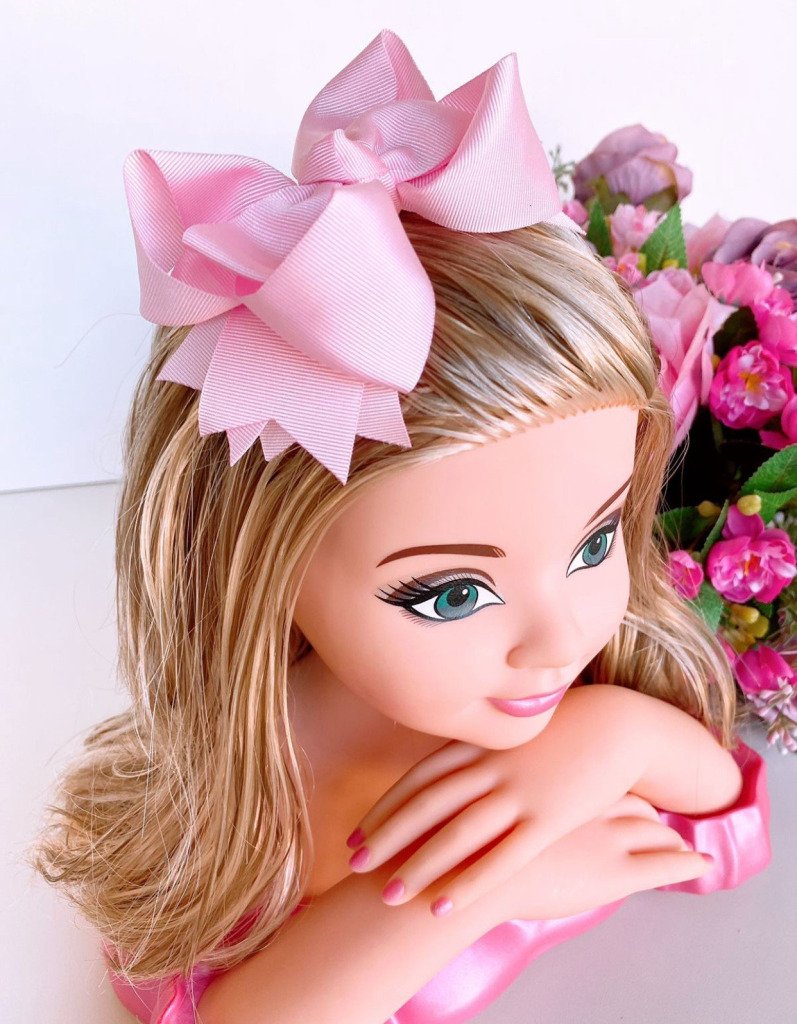 Laço Belli Bico de Pato Rosa Bebe