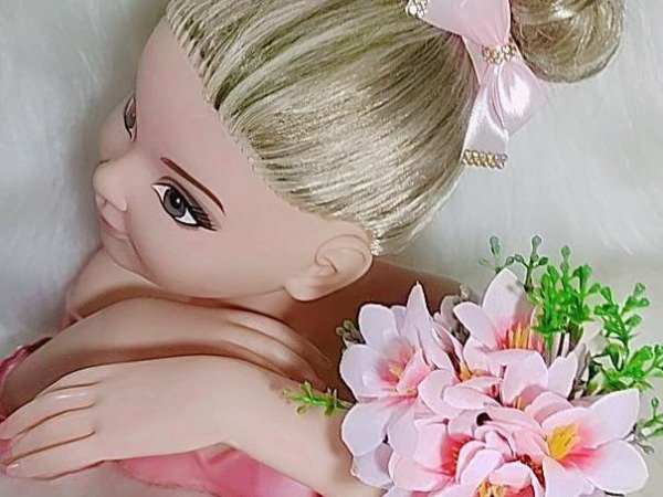 Porta Coque Belli Rosa Bebe Laço Strass