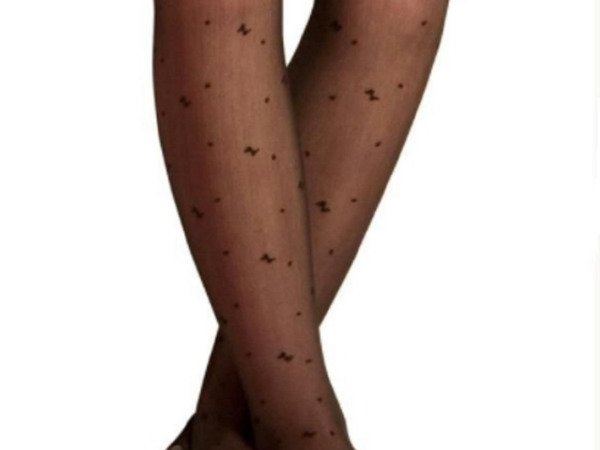 Meia Calça Fio 20 Trifil Juvenil Preto Gravatinha