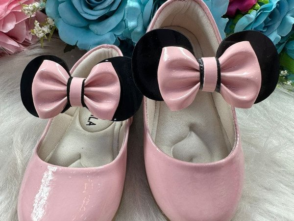 Sapatilha Flor Di Mila Minnie/Minie Rosa