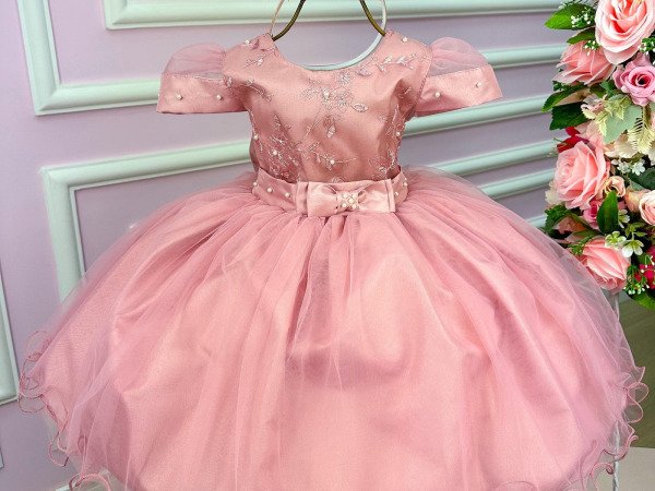 Vestido Marie Rose Laço Bella