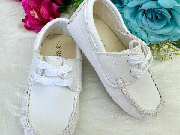 Calçado Mocassim D Milan Branco Modelo 2