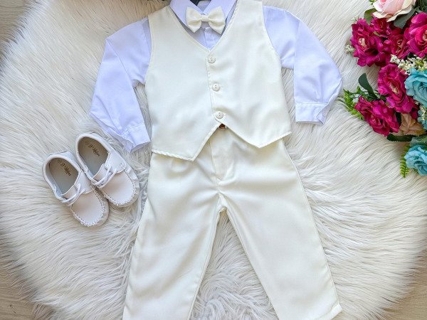 Conjunto Miss Cherry Social Colete Levi Off