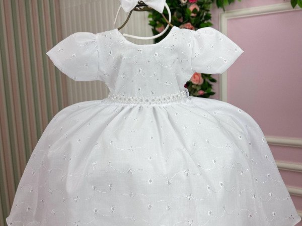 Vestido Miss Cherry Cristal Lese – Laise Branco