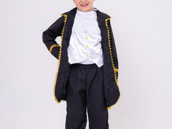 Fantasia Princesa Belli Principe Conde William Preto