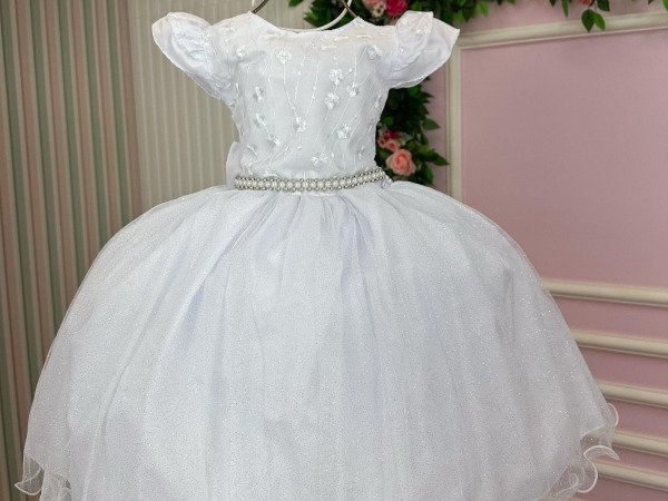 Vestido Marie Branco Ester