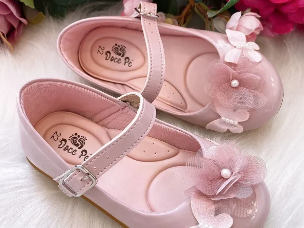 Sapatilha Doce Pe Jardim Encantado Nude – Rose