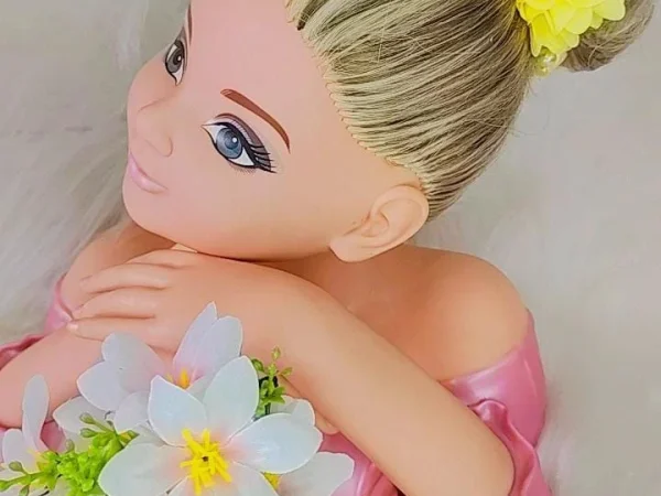 Porta Coque Belli Flor Perolas Amarelo Claro