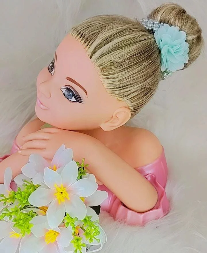 Porta Coque Belli Flor Perolas Verde Claro