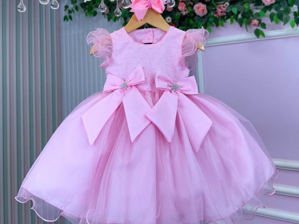 Vestido Marie Bebe Mia Rosa Bebe