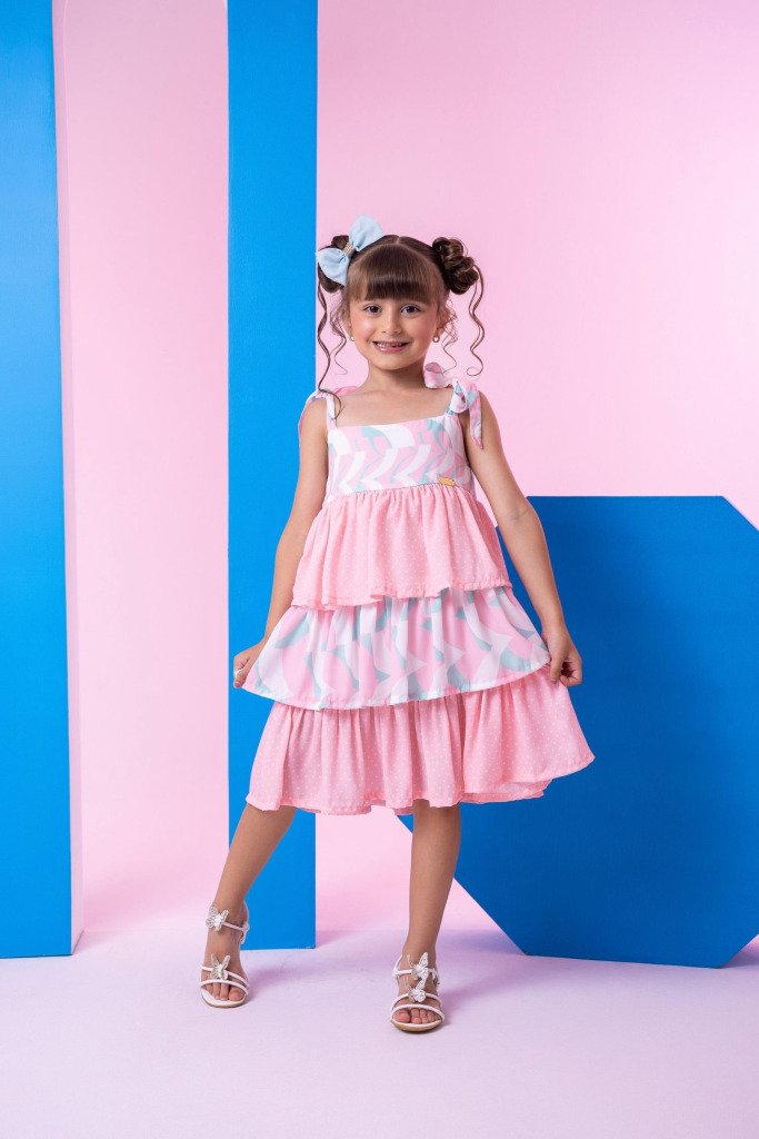 Vestido Banana Club Eloa Rosa