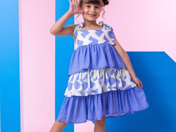 Vestido Banana Club Eloa Azul