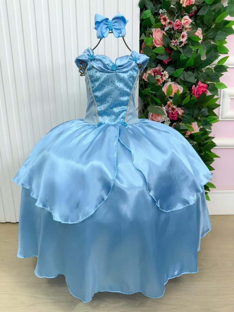 Fantasia Princesa Belli Cinderela Modelo 3